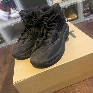 Yeezy oil boots